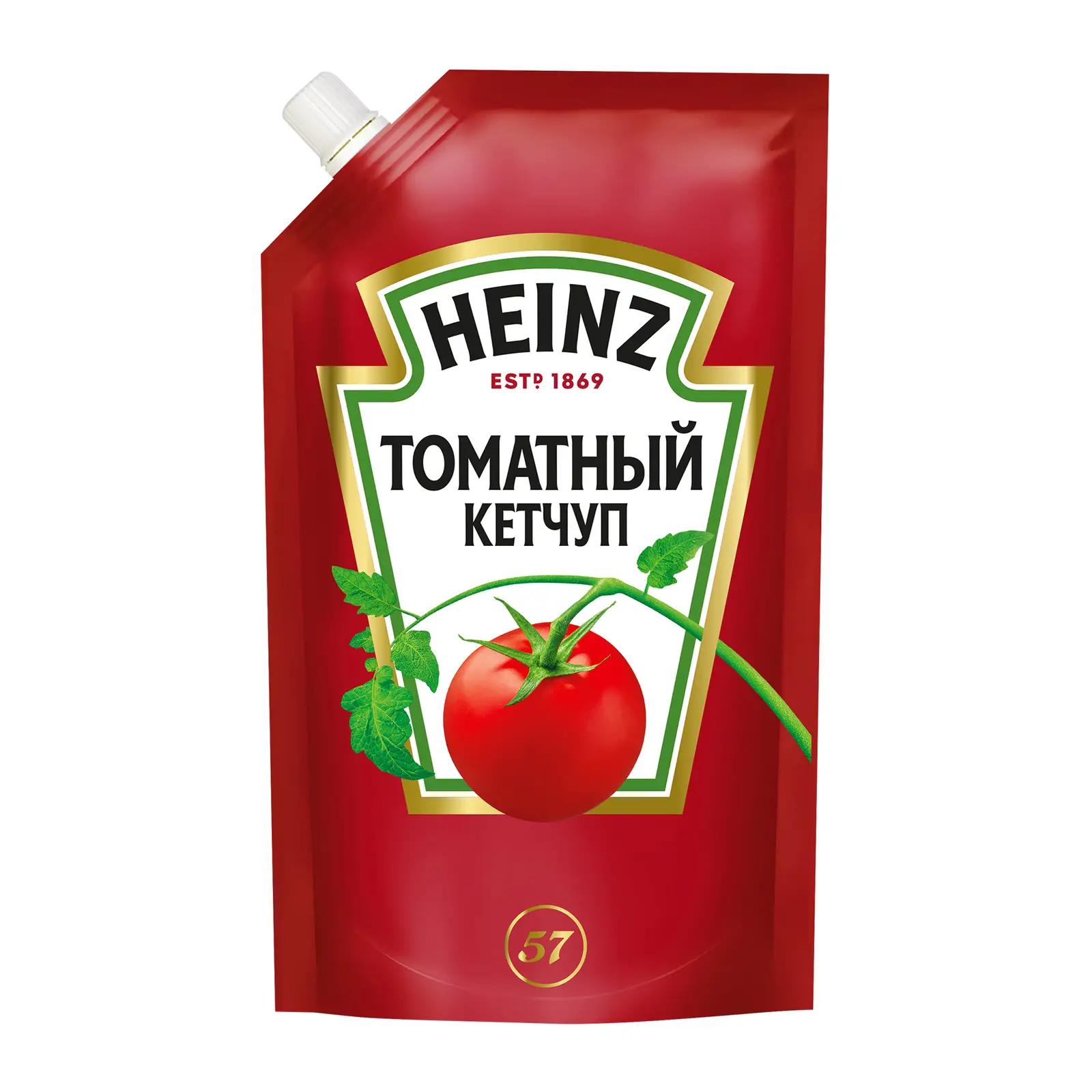 Изображение товара Кетчуп Tomатный Heinz 320г натуральный со специями для мяса и картофеля