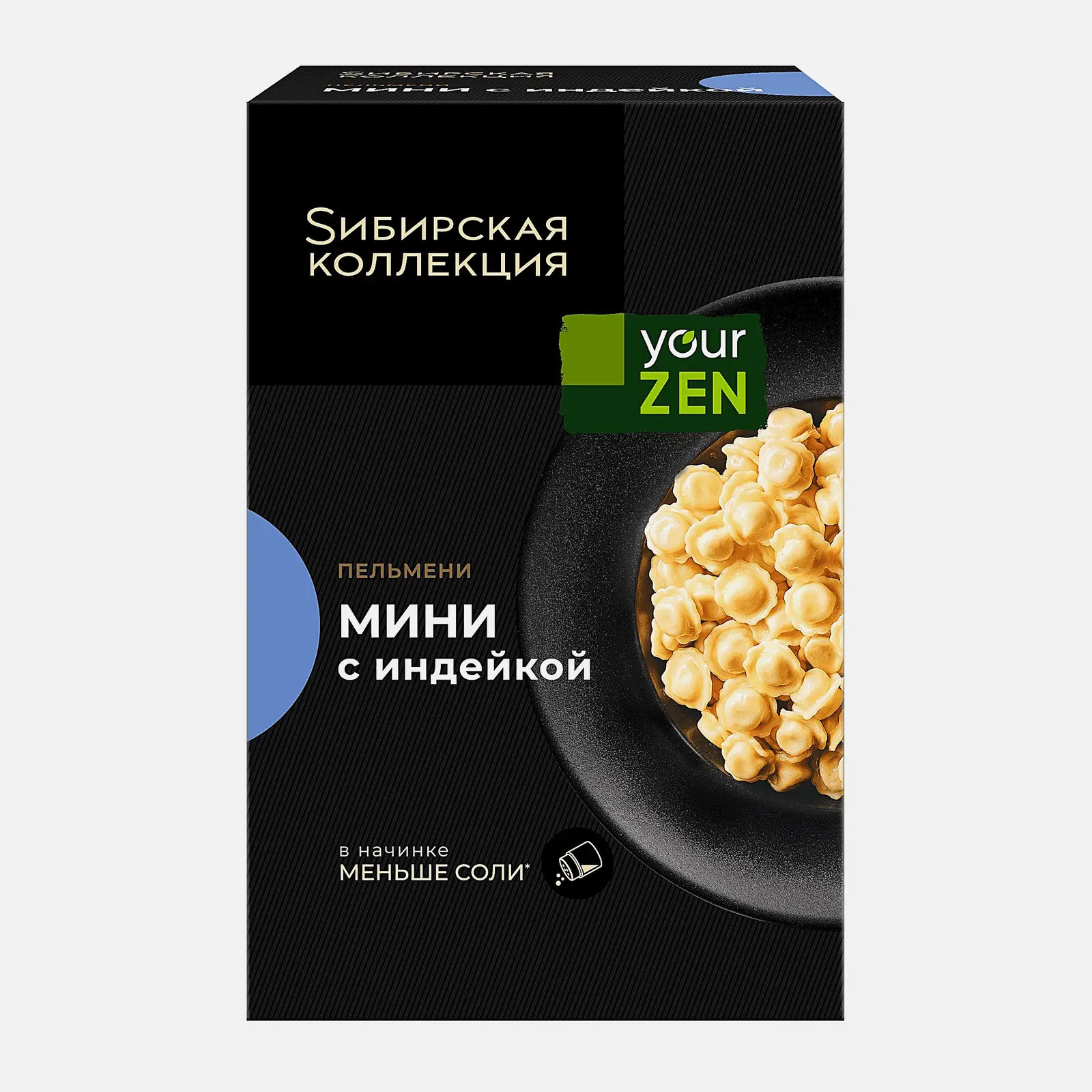 Изображение товара Мини-пельмени Sибирская Коллекция с индейкой 500 г вкусное мясное блюдо