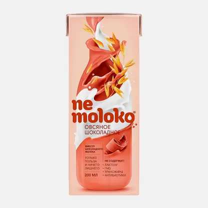 Напиток овсяный шоколад Nemoloko 3.2% 200мл