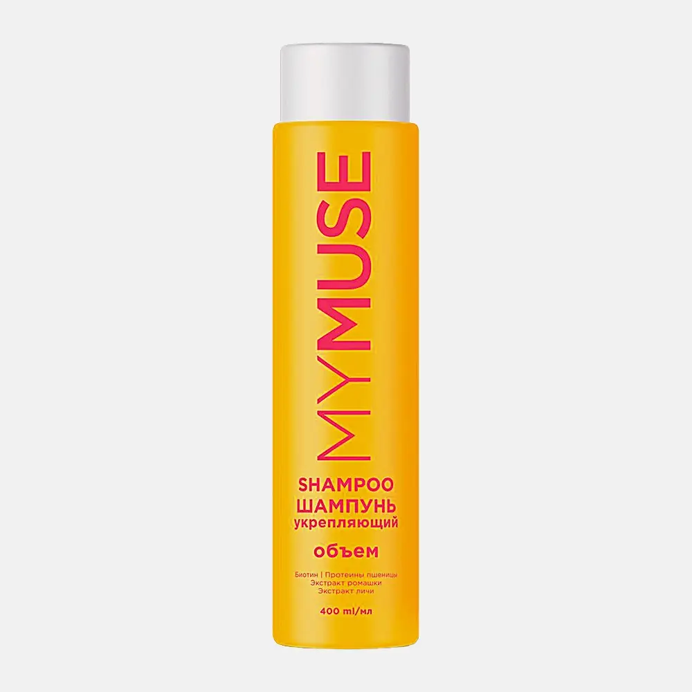 Укрепляющий шампунь для объема волос Mymuse 400мл