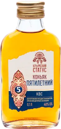 Коньяк КВС 5 лет 40% 100мл