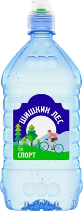 Вода Шишкин Лес Спорт негазированная 1л