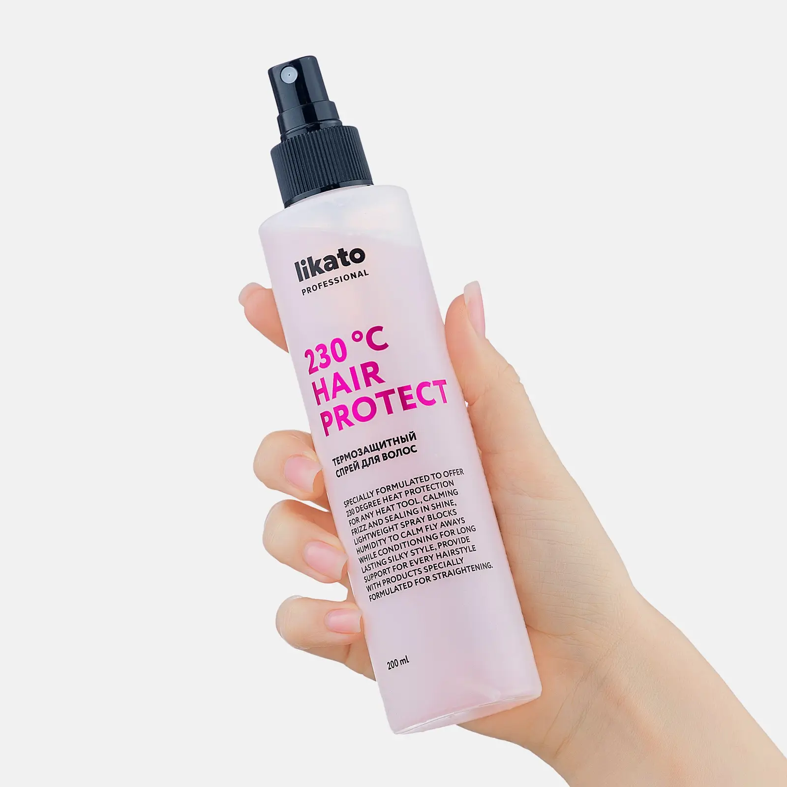 Термозащита для волос Likato Professional 200мл - фото 2 Термозащита для волос Likato Professional 200мл - фото 2
