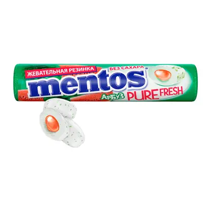 Изображение товара Жевательная резинка Pure Fresh Арбуз Mentos 15.5г