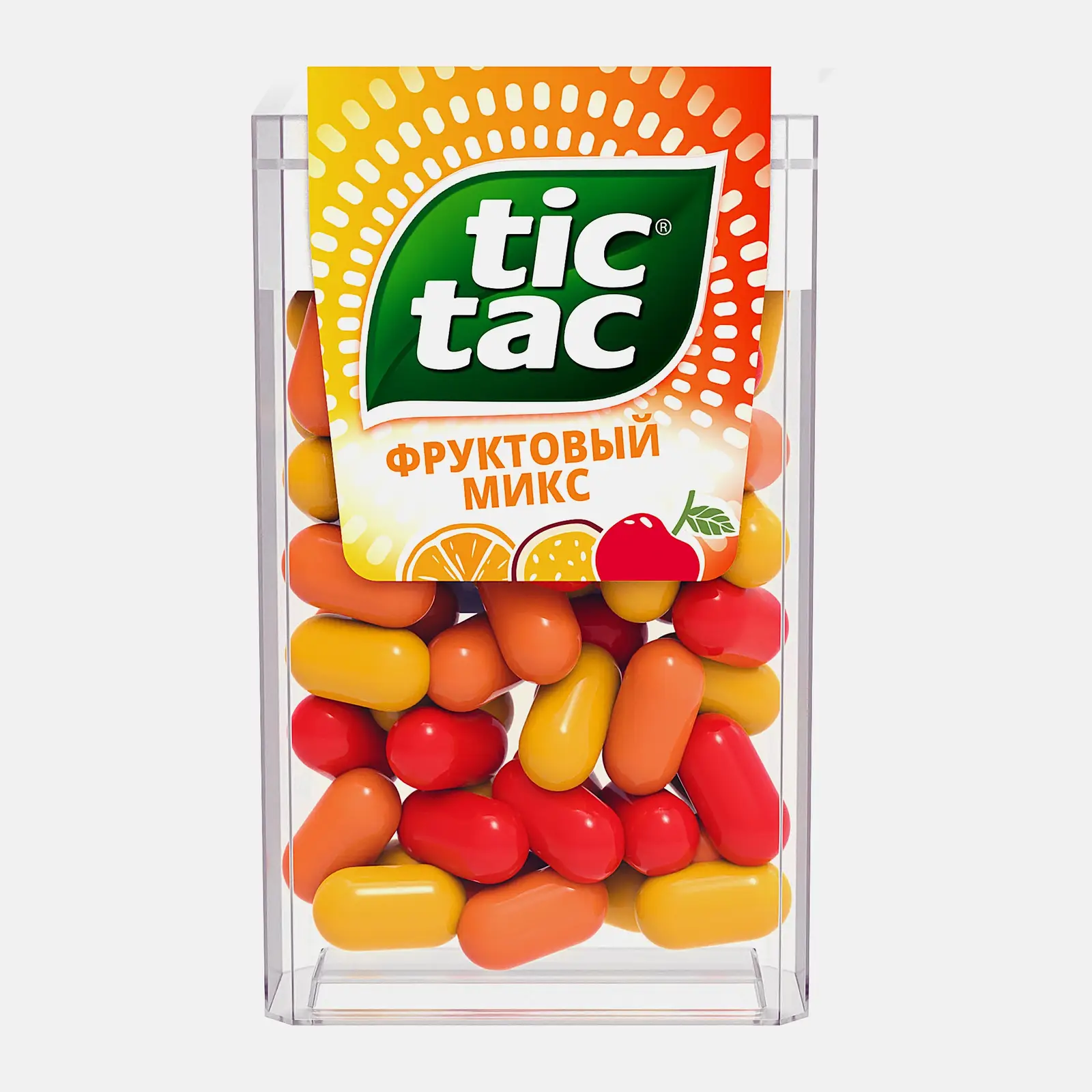 Драже освежающее Фруктовый микс Tic Tac 16г Драже освежающее Фруктовый микс Tic Tac 16г