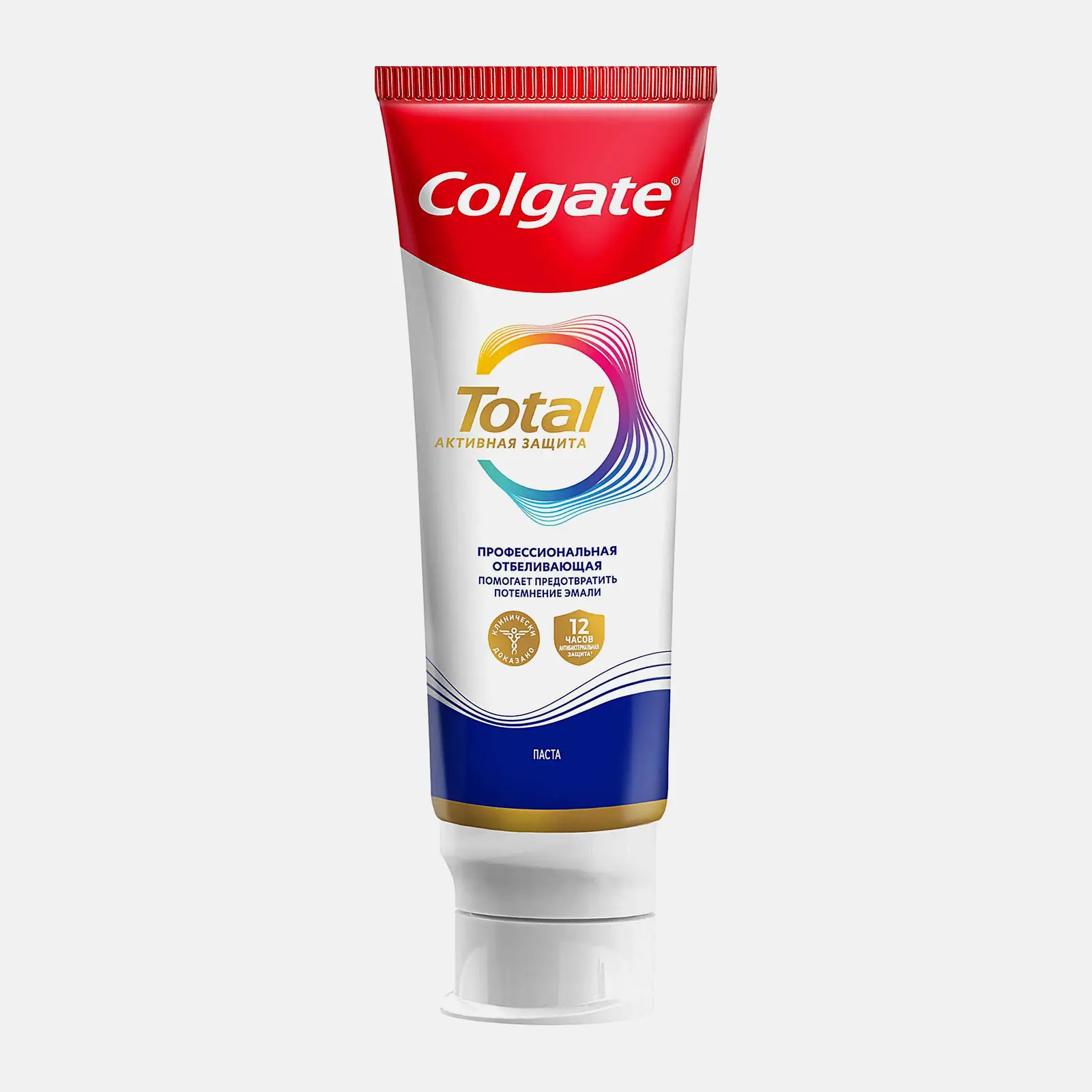 Зубная паста Colgate Total 12 Профессиональная Отбеливающая 75мл