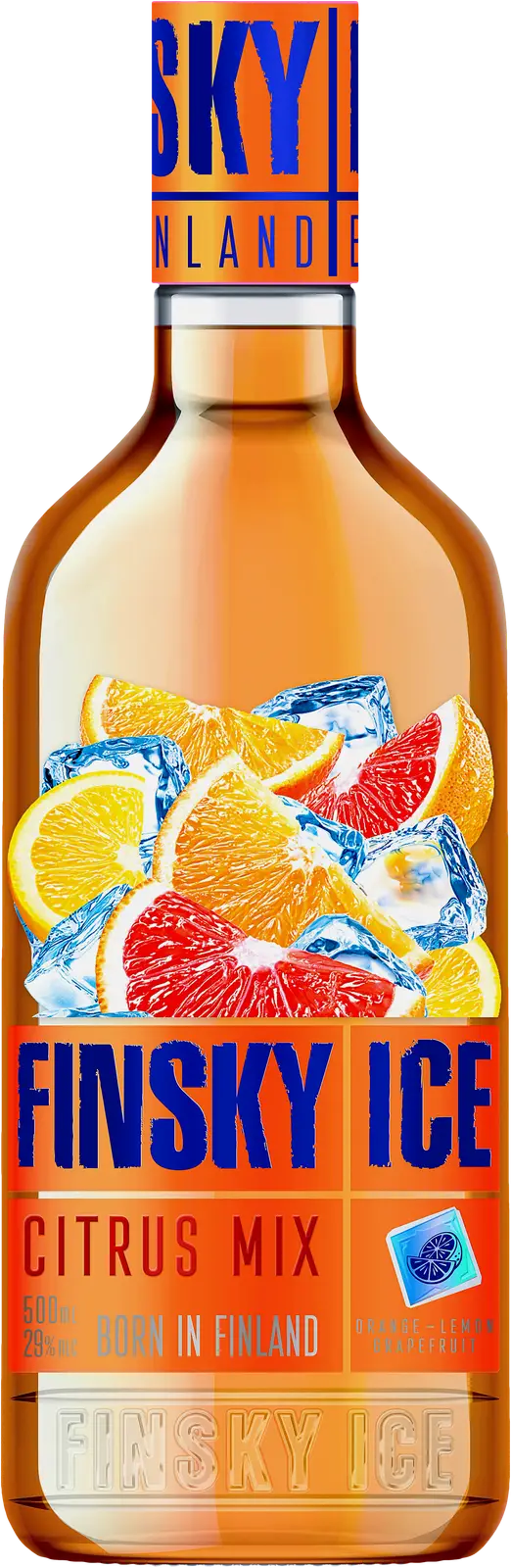Настойка полусладкая Finsky Ice Citrus Mix 29% 500мл
