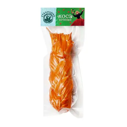 Изображение товара Молокосодержащий продукт Станицыно Коса копченая 40% весовой