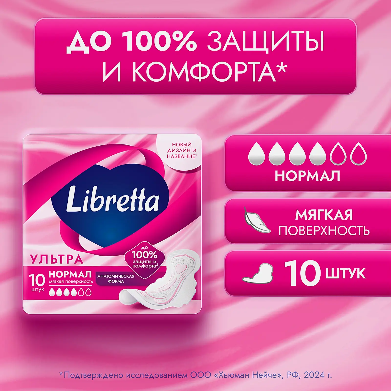 Гигиенические прокладки Ультра нормал Libretta/Либресс 10шт