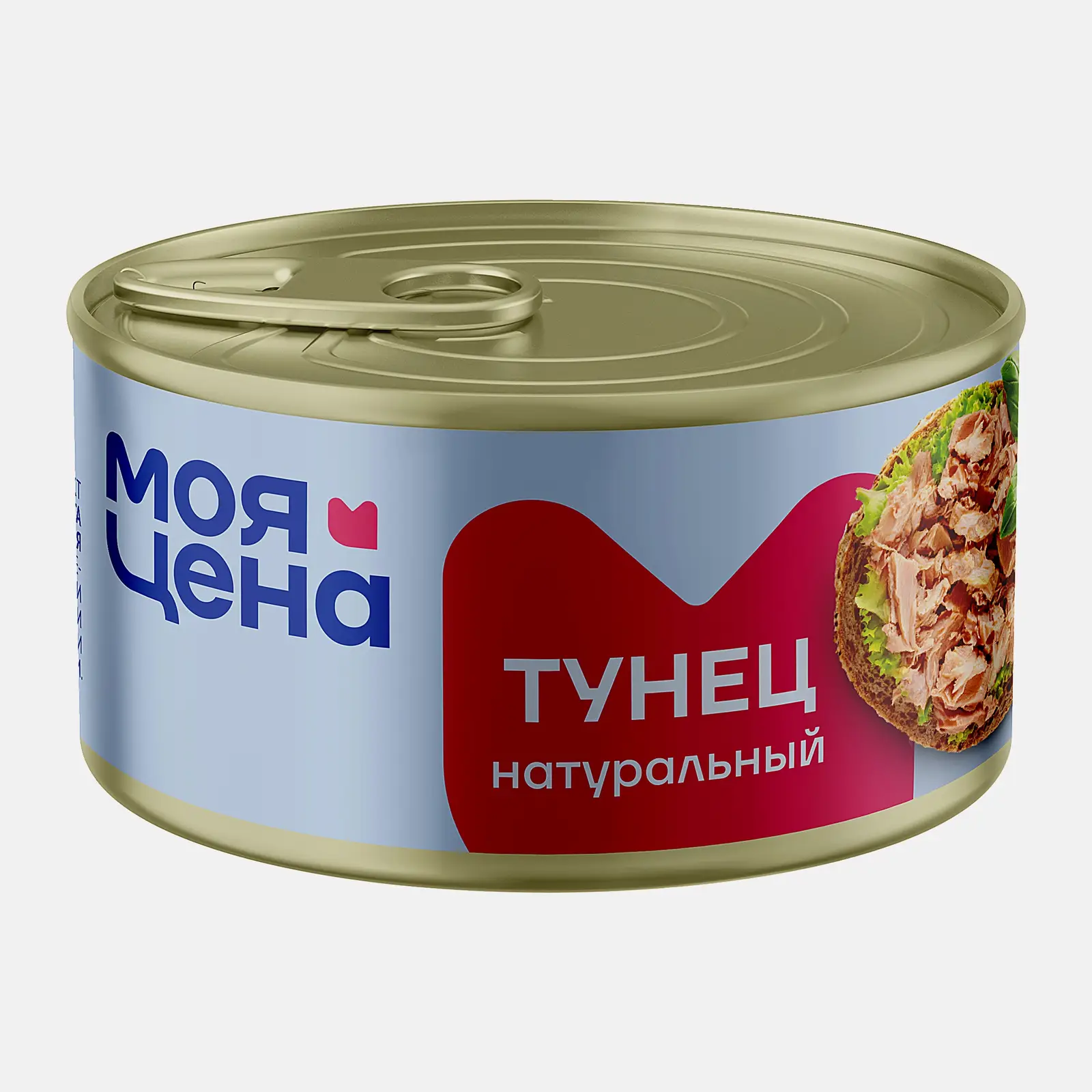 Изображение товара Тунец измельченный в собственном соку 185 г Моя цена