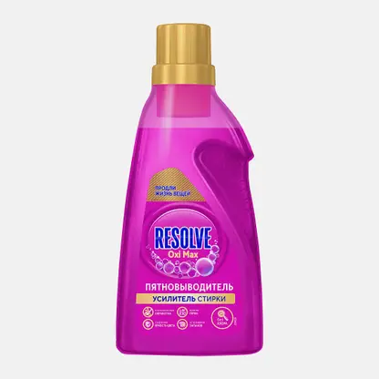 Пятновыводитель Vanish/Resolve Oxi Advance для цветного белья гель 750мл