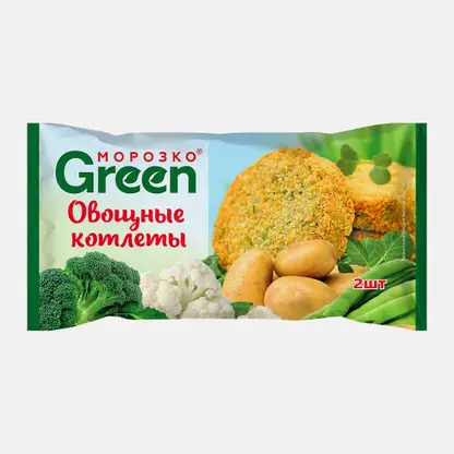 Котлеты овощные Морозко Green 150г