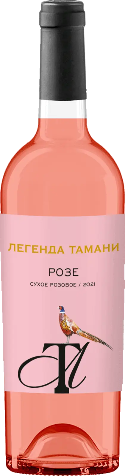 Вино Легенда Тамани Розе розовое сухое 12.5% 750мл