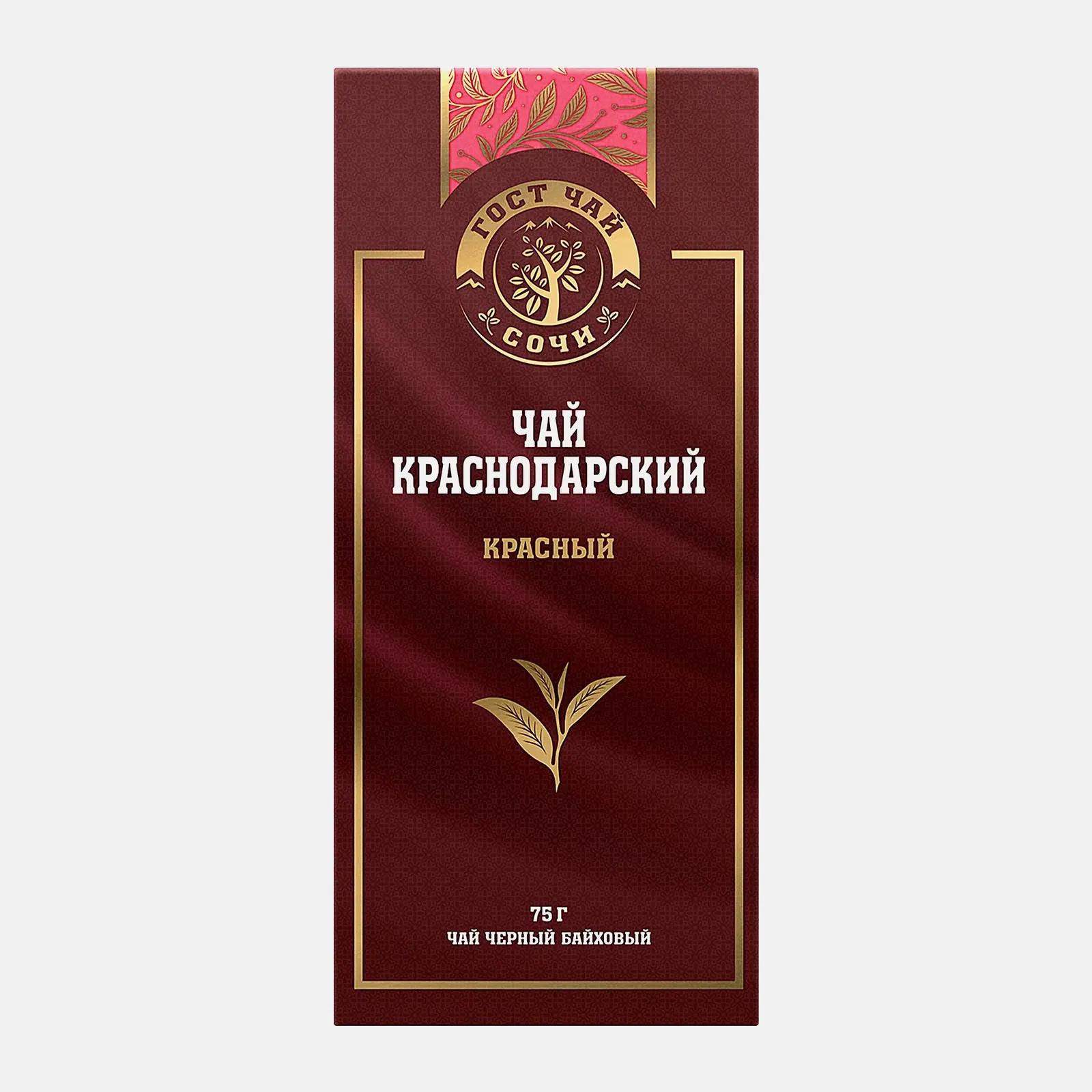Красный чай Краснодарский премиум 75г