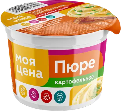 Изображение товара Пюре Моя цена со вкусом курицы 37г 