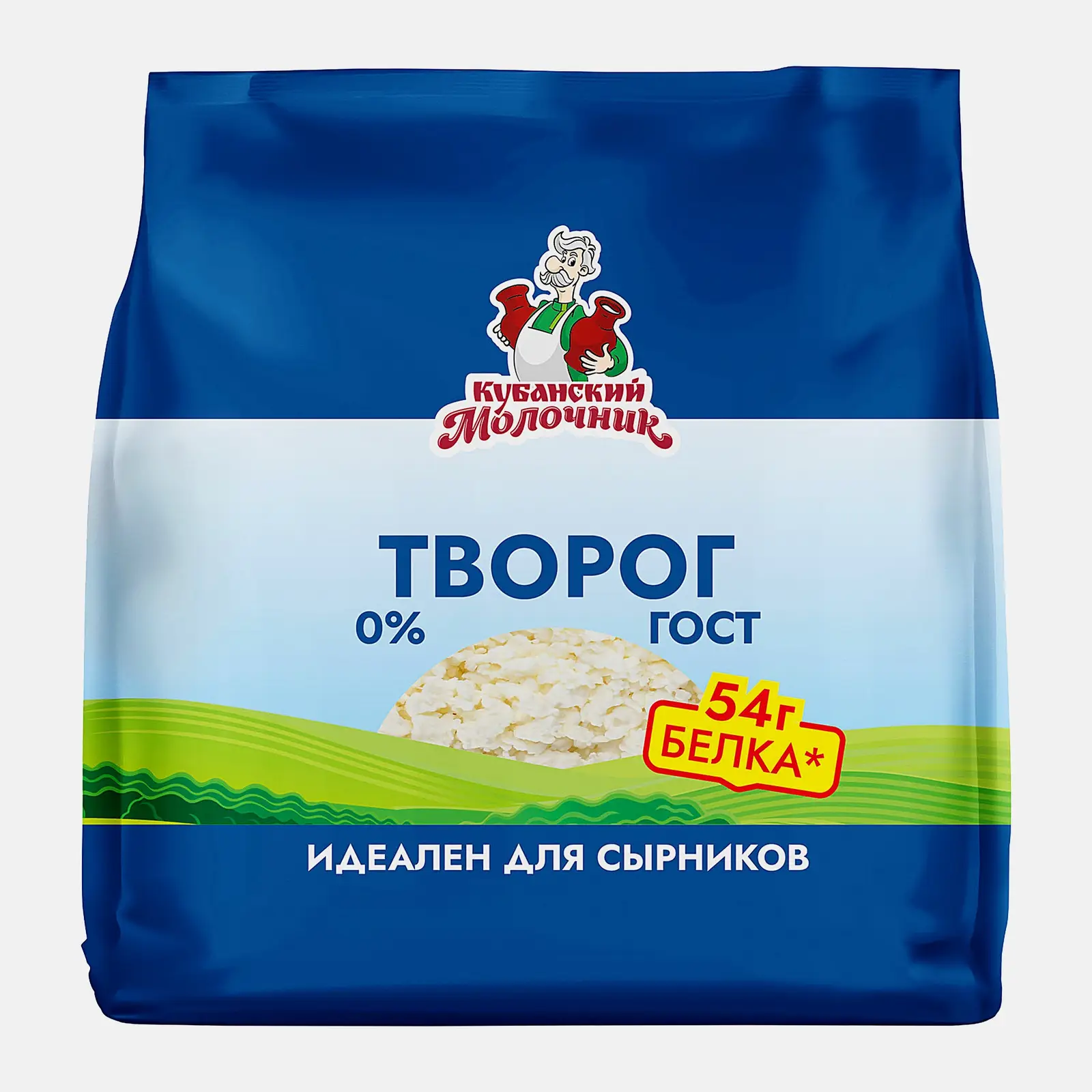 Творог Кубанский Молочник 0% 300г
