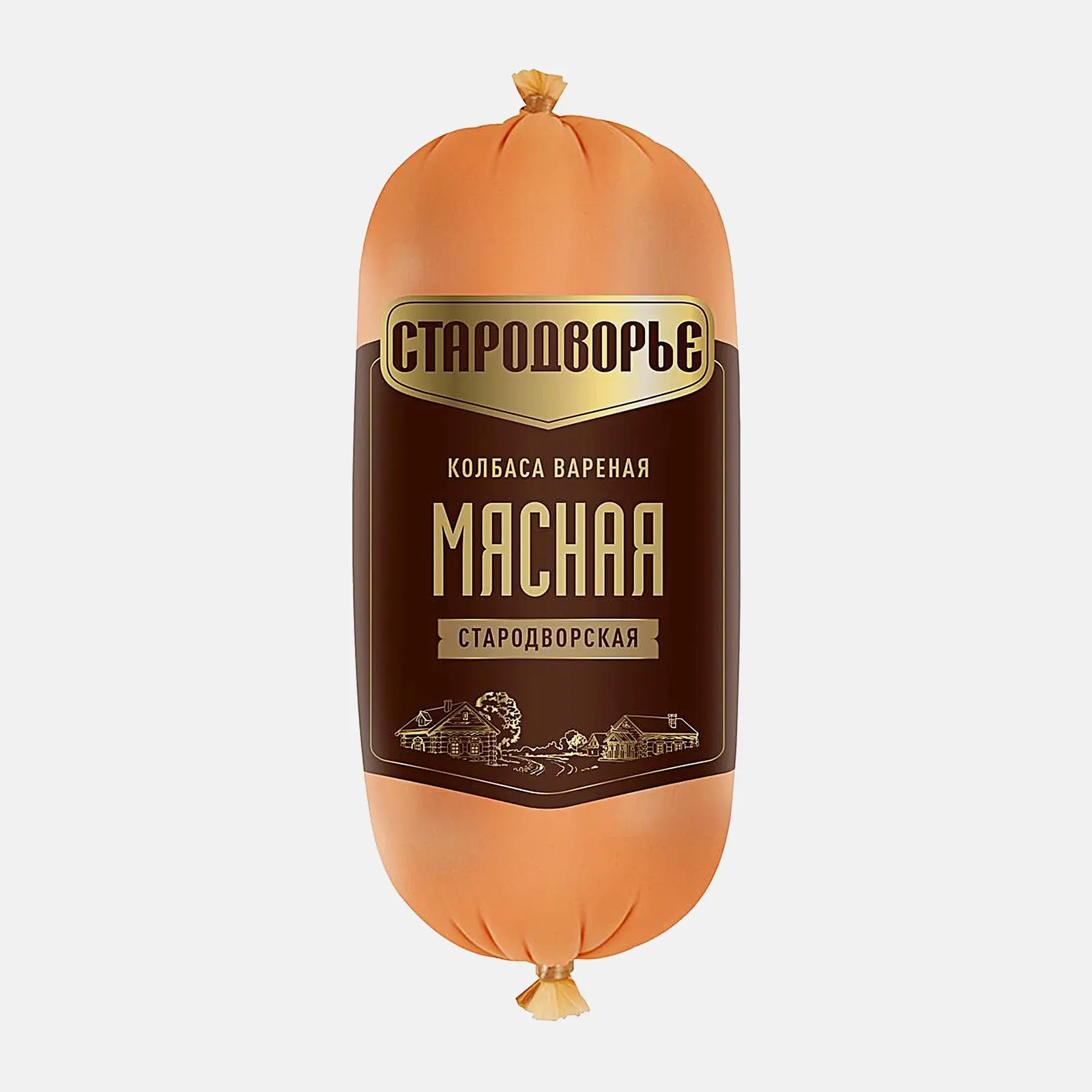 Изображение товара Колбаса Стародворье Стародворская Мясная вареная 400г вкусное мясное изделие