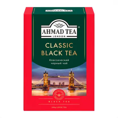Изображение товара Чай чёрный Ahmad Tea листовой классический 200г
