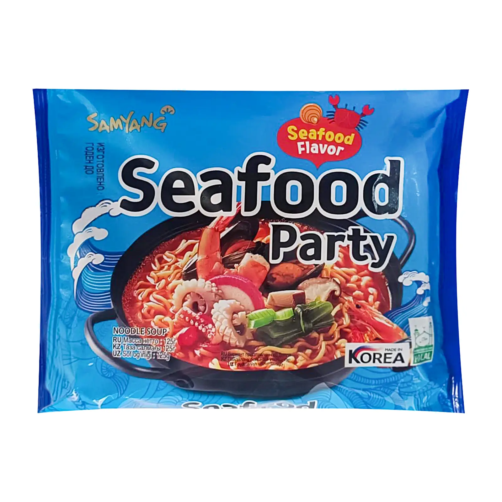 Изображение товара Лапша Samyang Сифуд Пати морепродукты 125г