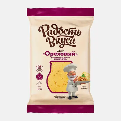 Сыр Ореховый Радость вкуса 40% 180г
