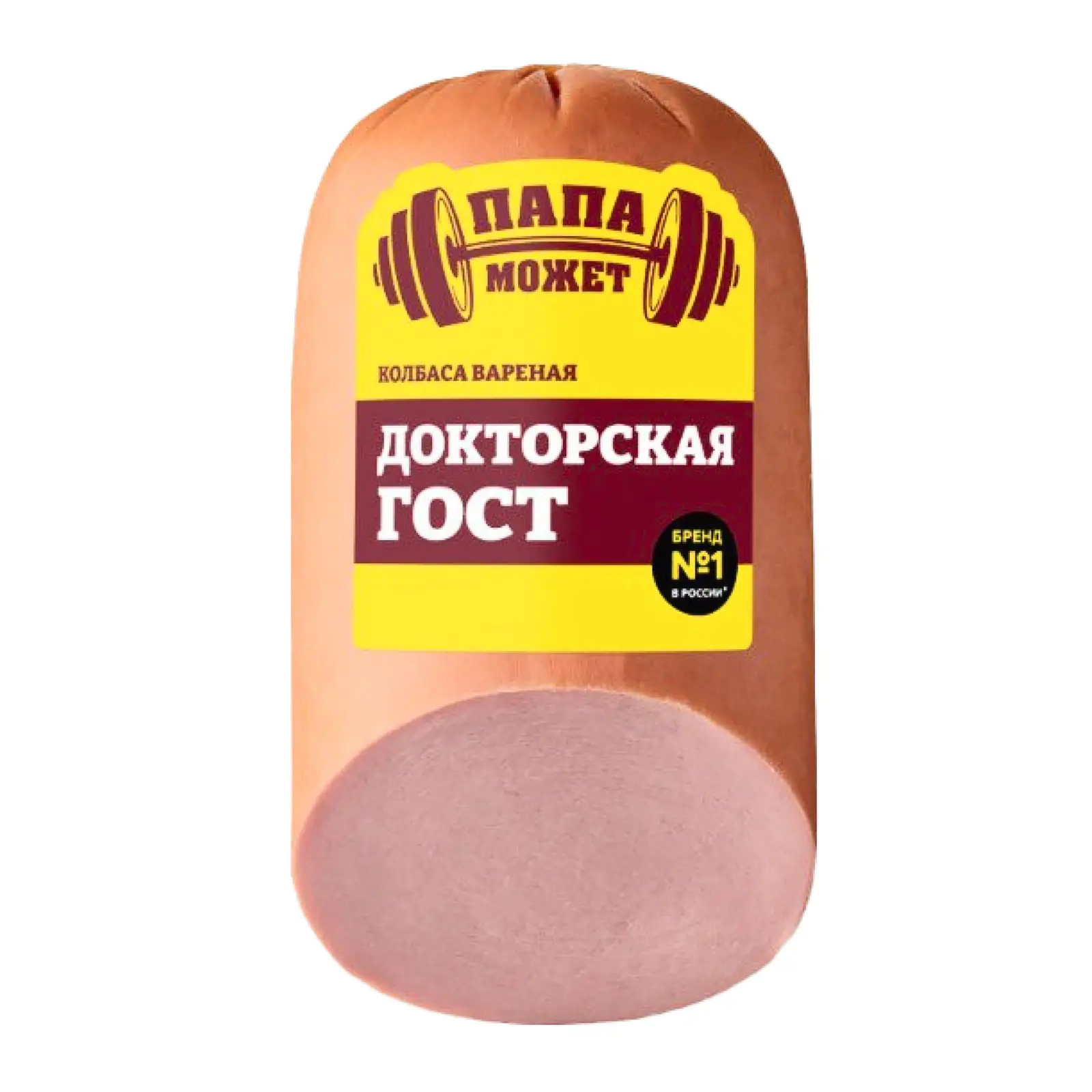 Изображение товара Колбаса Докторская вареная Папа Может 360г - вкусный и качественный продукт