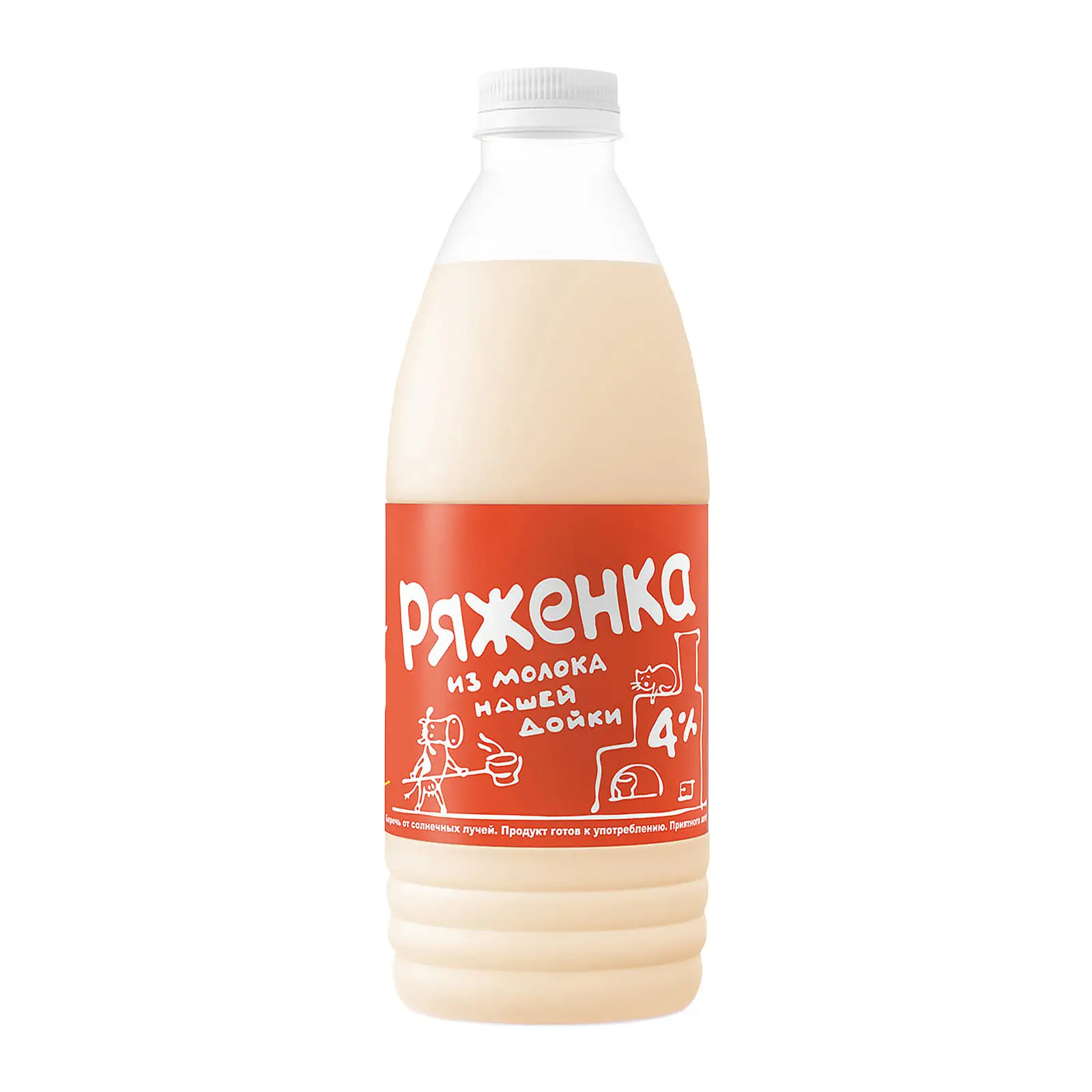 Изображение товара Ряженка Из Молока Нашей Дойки 4% 900г