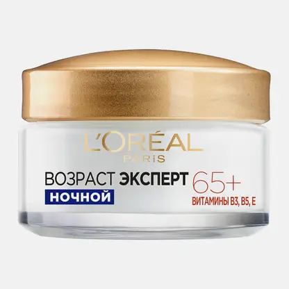 Крем для лица L’Oréal Paris Ночной Возраст Эксперт 65+ против морщин питательный 50мл