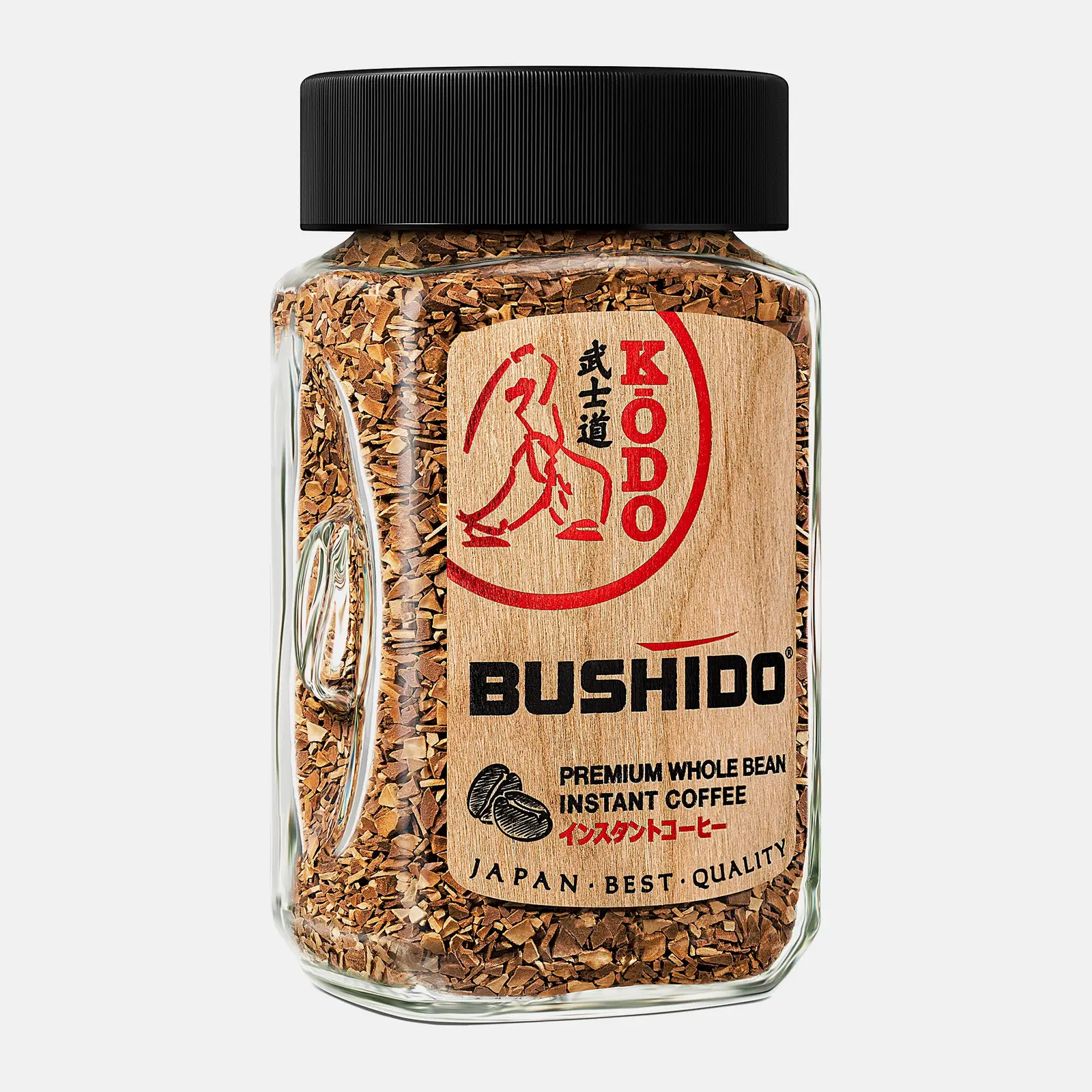 Кофе растворимый Bushido Kodo натуральный сублимированный 95г - фото 2 Кофе растворимый Bushido Kodo натуральный сублимированный 95г - фото 2