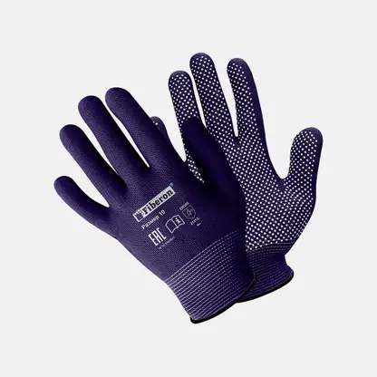 Перчатки Fiberon Микроточка с ПВХ покрытием