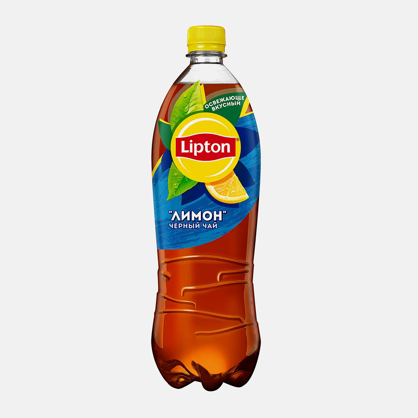 Изображение товара Напиток Lipton Чай черный холодный Лимон 1л в пластиковой бутылке