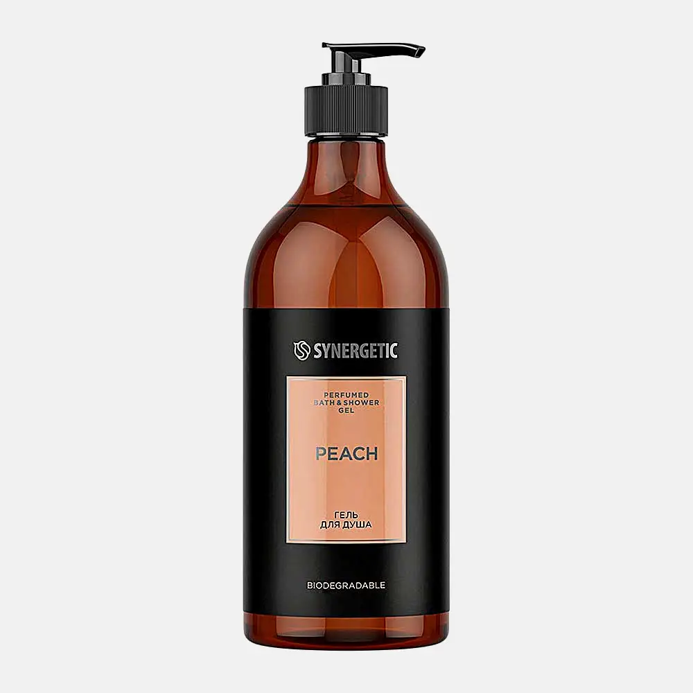 Парфюмированный гель для душа Peach Synergetic 750мл