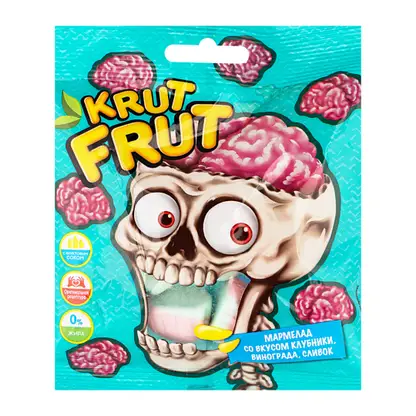 Изображение товара Мармелад жевательный Krut Frut Мозг 70г