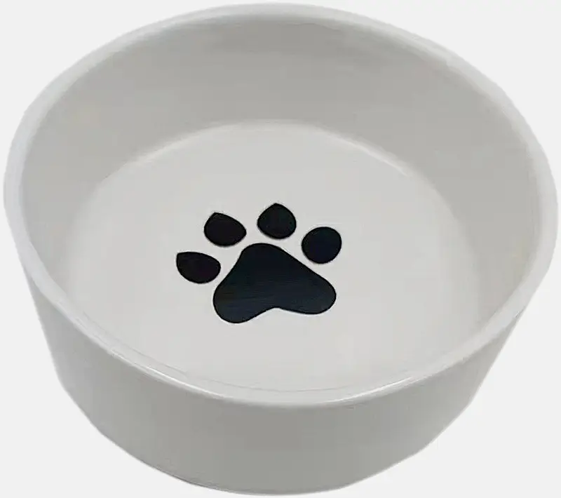 Изображение товара Керамическая миска для животных 320 мл прочная и удобная для питомца