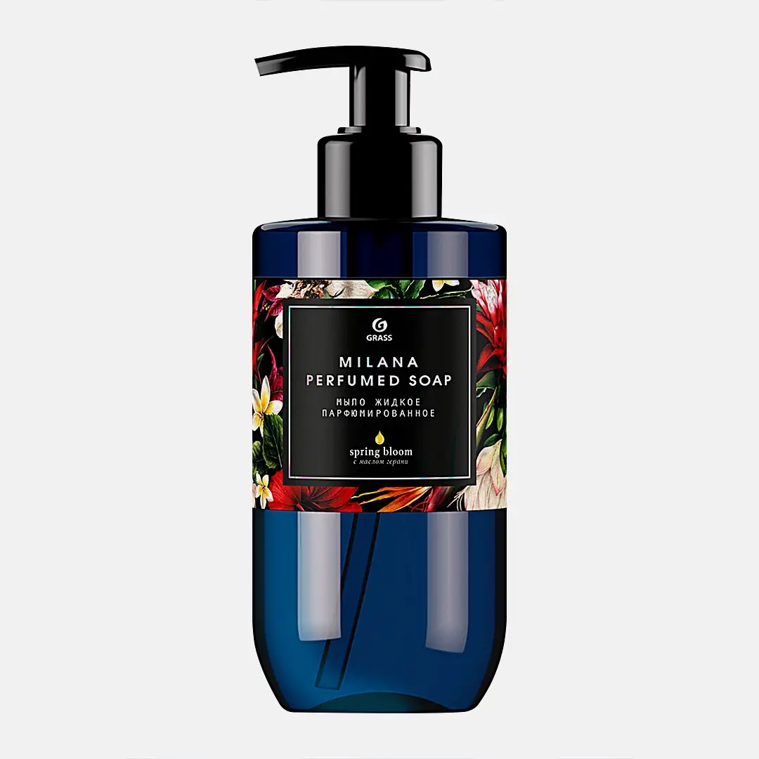 Мыло Milana жидкое парфюмерное Spring Bloom 300мл