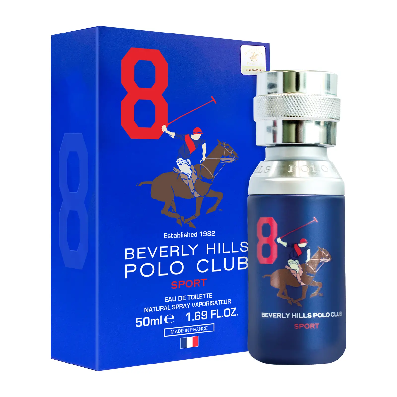 Туалетная вода Beverly Hills Polo Club Sport №8 мужская