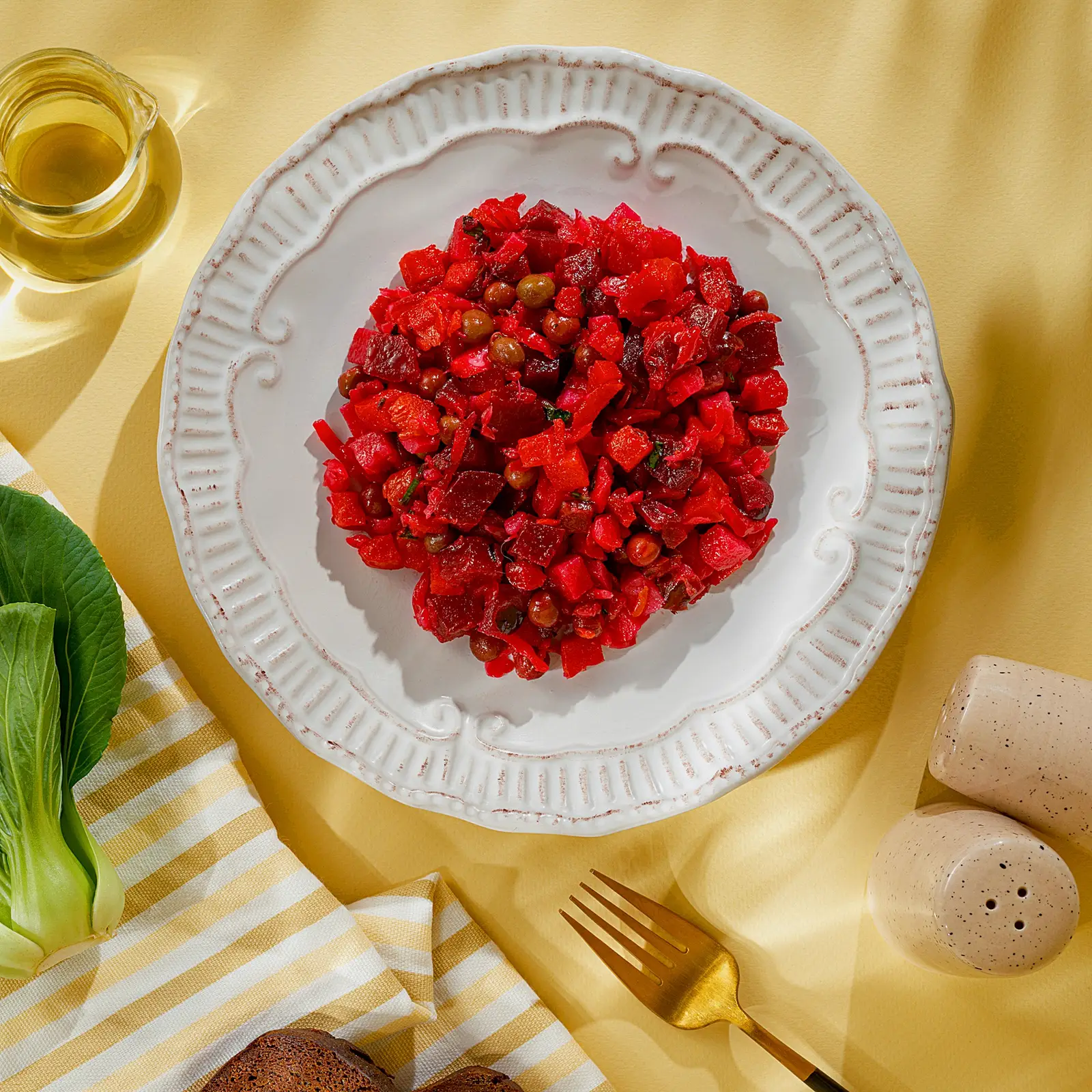 Изображение товара Салат Cook Chart Винегрет с отварными овощами 0.16 кг Изображение товара Салат Cook Chart Винегрет с отварными овощами 0.16 кг