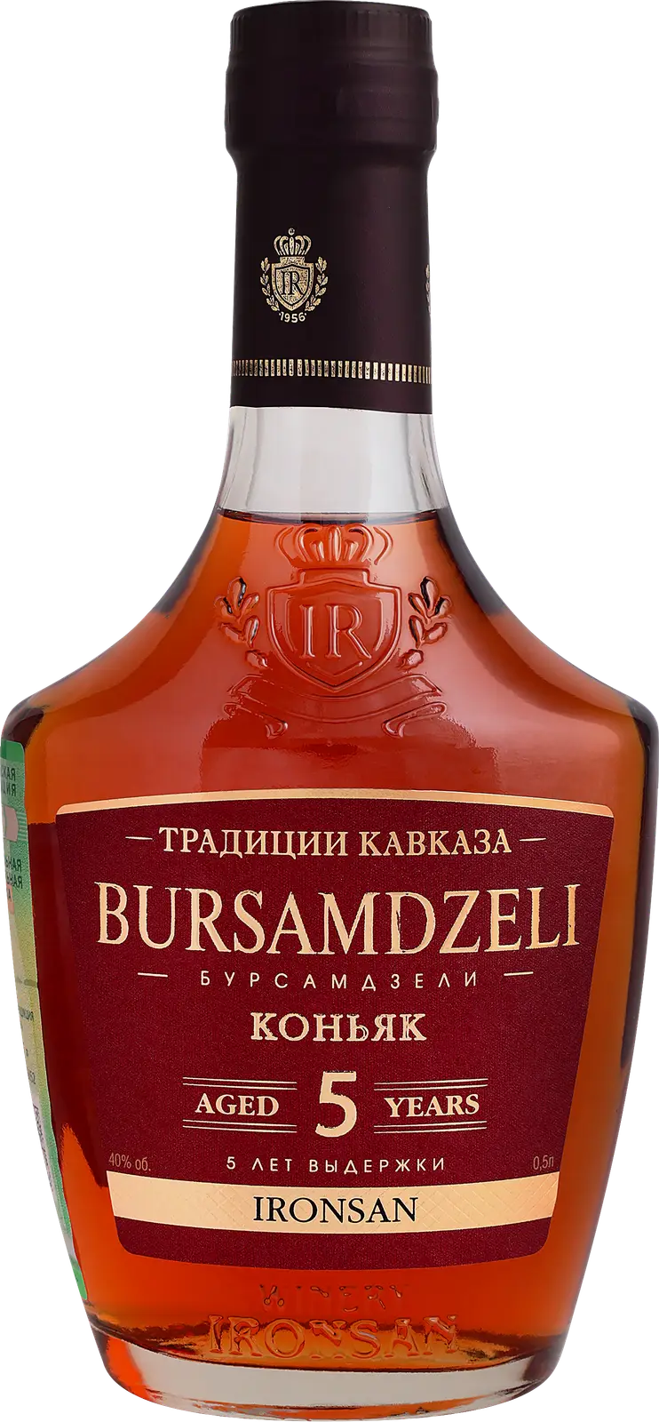Изображение товара Коньяк Bursamdzeli 5 лет 40% 500мл южная Осетия