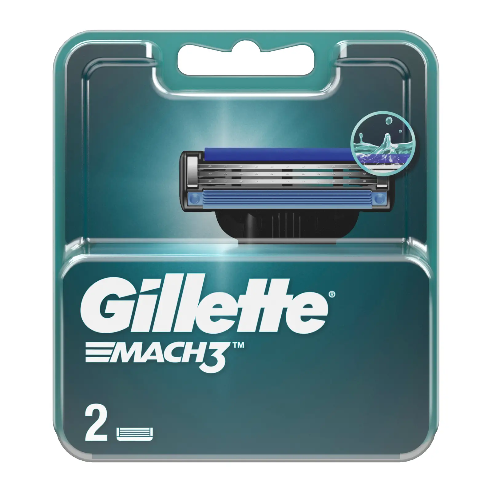 Кассеты для бритья Gillette Mach3 2шт
