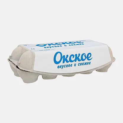 Яйцо Окское С1 белые 10шт