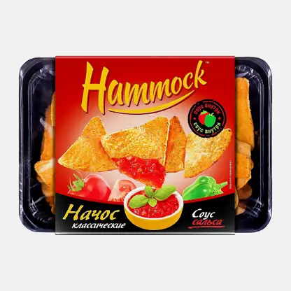 Чипсы Hammock оригинальные с соусом сальса 190г
