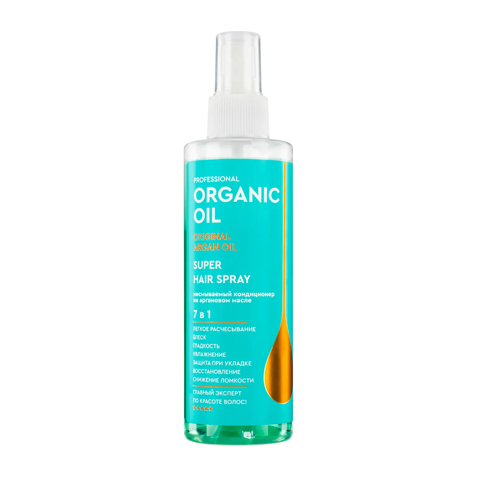 Кондиционер для волос Organic Oil Super Hair Spray 7в1 190мл