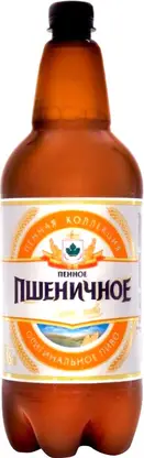 Пиво Пенная коллекция Пенное Пшеничное светлое 5% 1.35л
