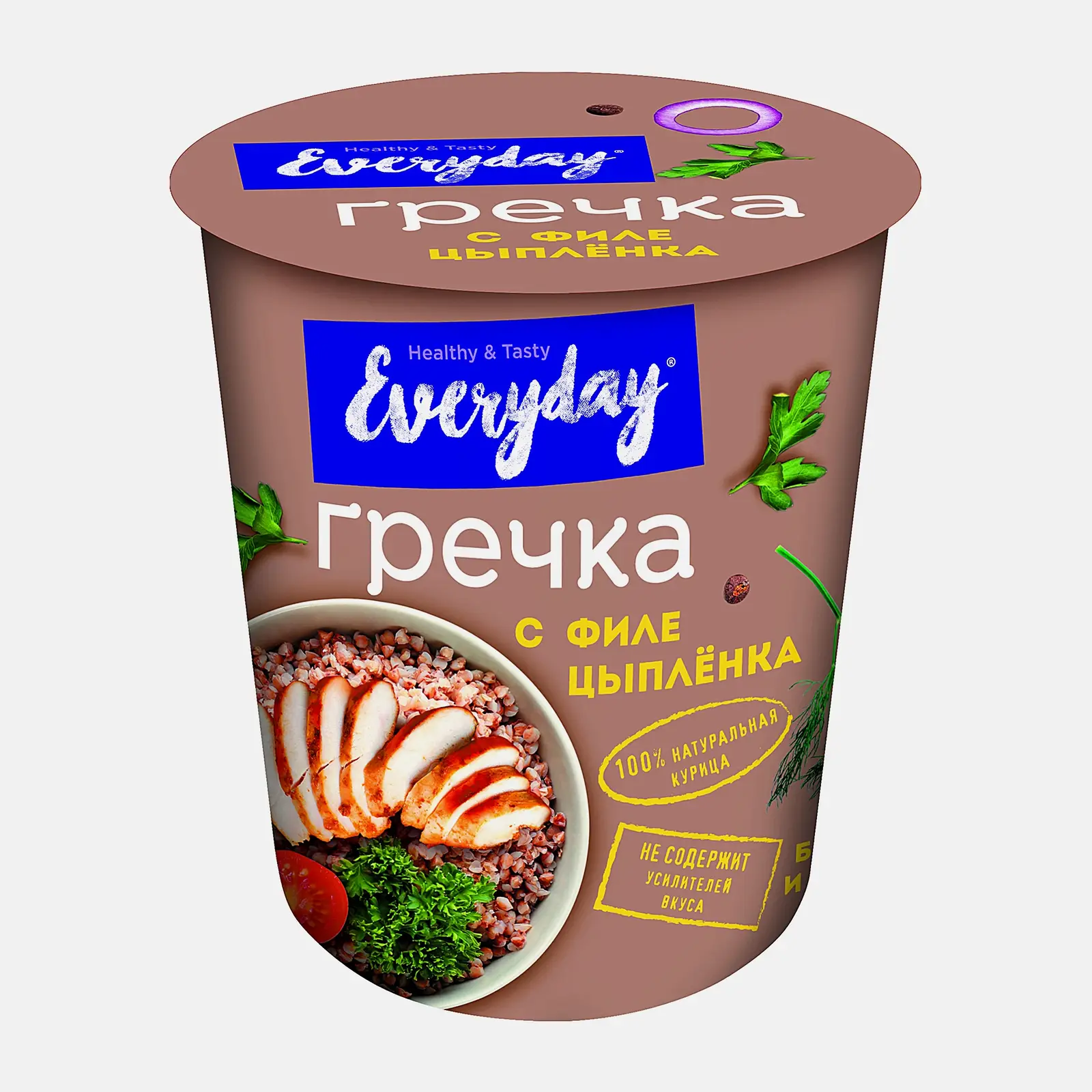 Гречка с филе цыпленка Everyday 75г