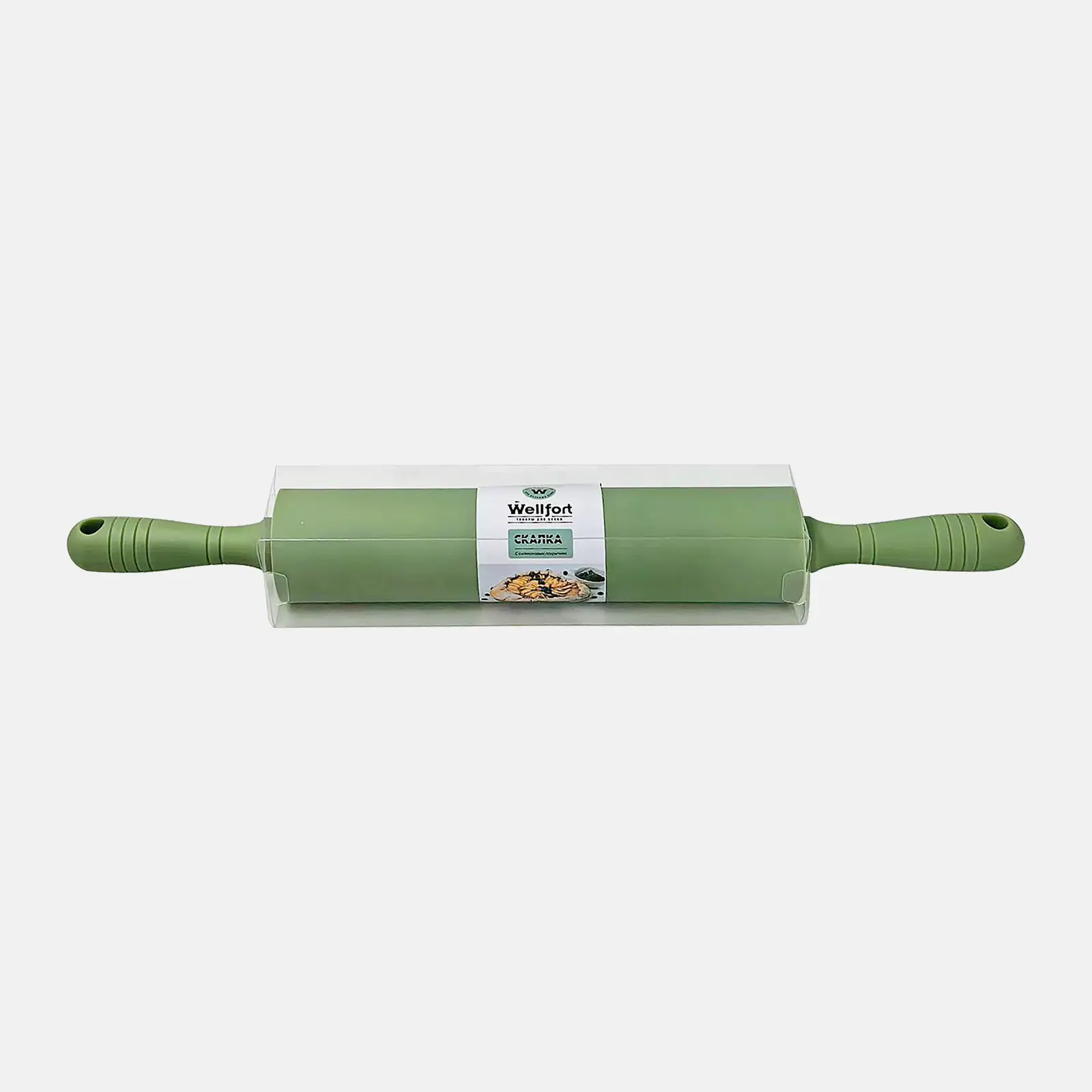 Скалка силиконовая 45*5см