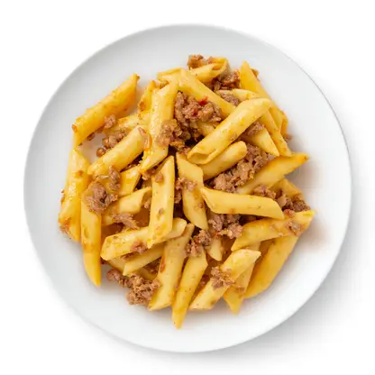 Изображение товара Макароны по-флотски с говядиной 220г