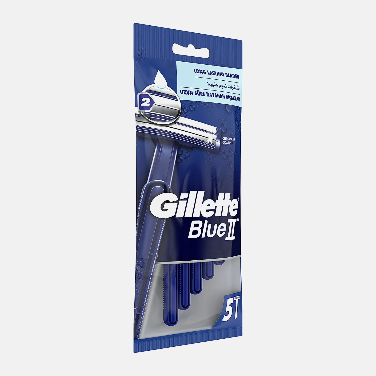 Одноразовые станки Gillette Blue II 5шт