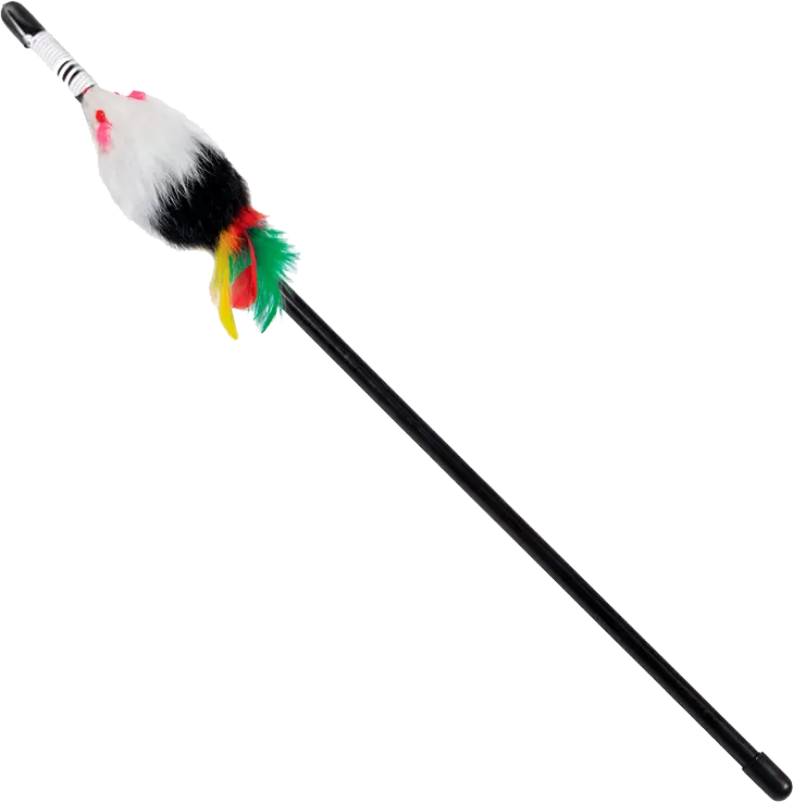 Изображение товара Удочка с игрушкой для кошек Triol прочная и развлекательная