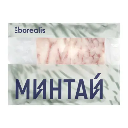 Изображение товара Филе минтая Borealis свежемороженое 300г