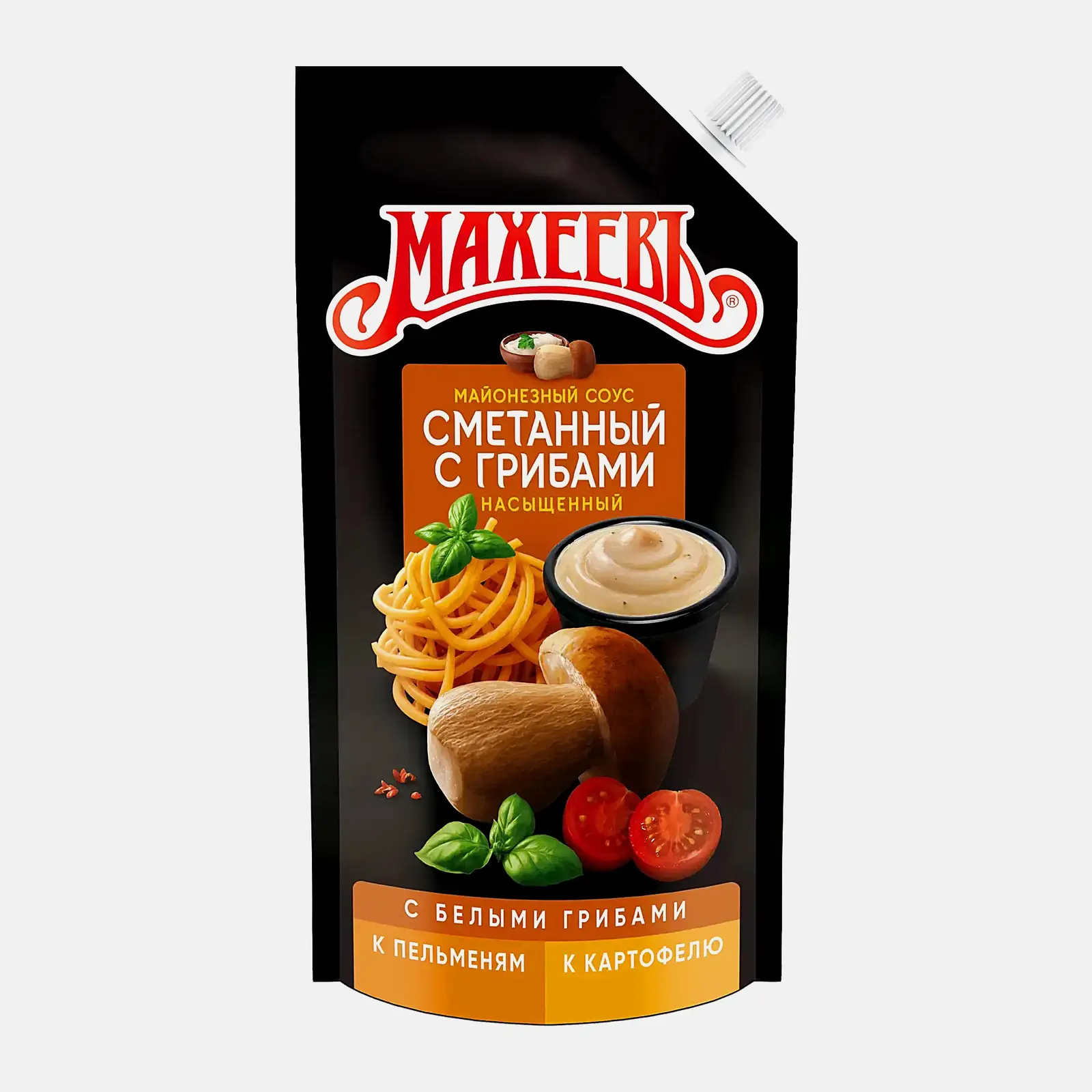 Соус Махеевъ Сметанный с грибами 200мл