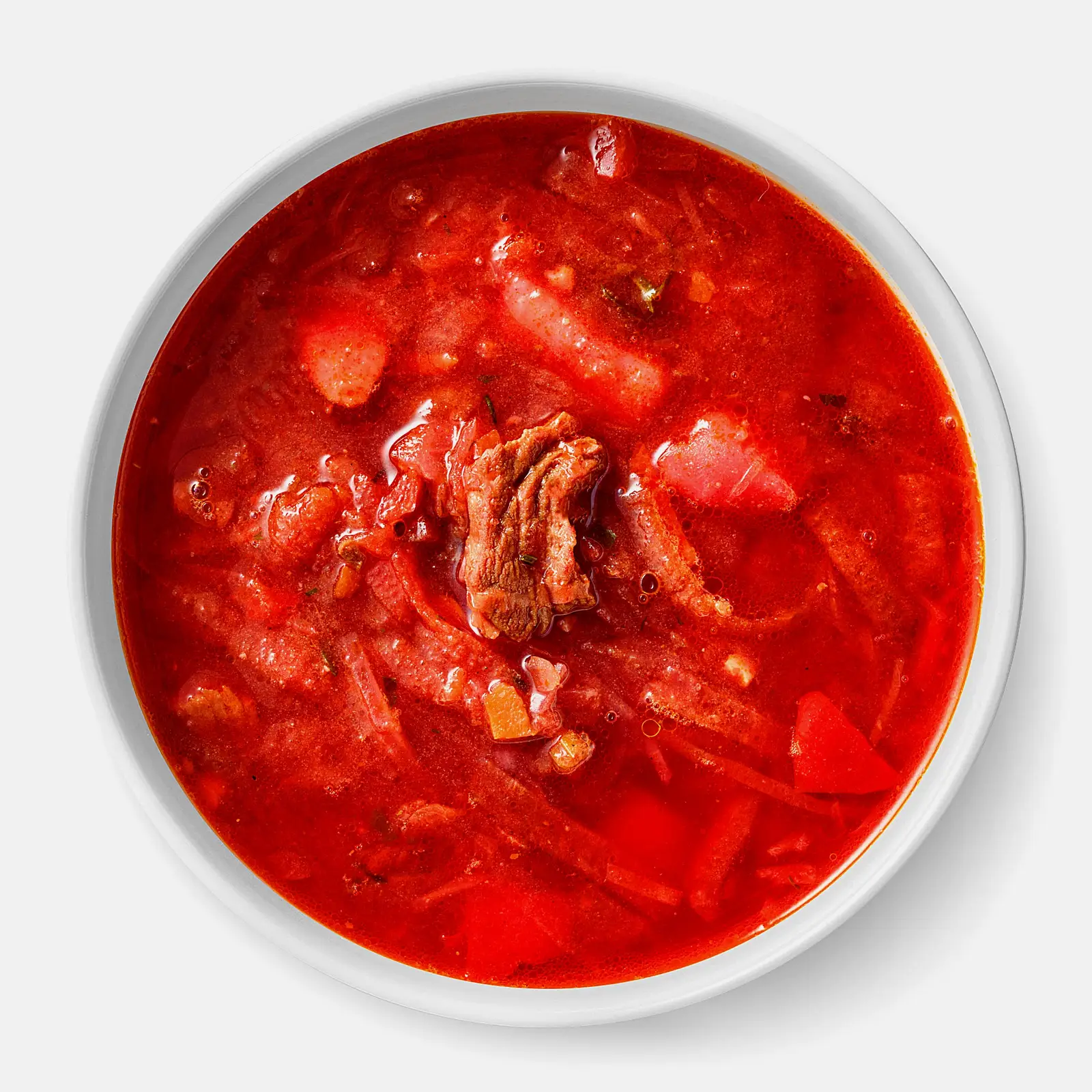 Борщ с мясом 250г
